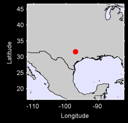 WACO JAMES CONNALLY AFB Local Context Map