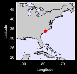 MYRTLE BEACH AFB,  SC. Local Context Map