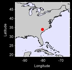 SUMTER SHAW AFB Local Context Map