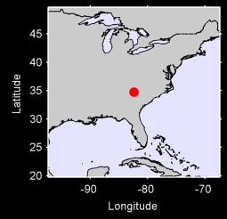 GREENVILLE DONALDSON AFB Local Context Map