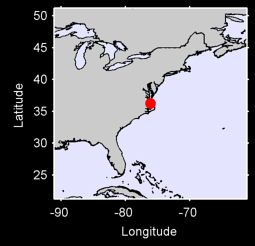 WEEKSVILLE NORTH CAROLINA NAF Local Context Map