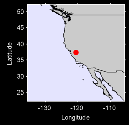 MERCED/CASTLE AFB,  CA. Local Context Map