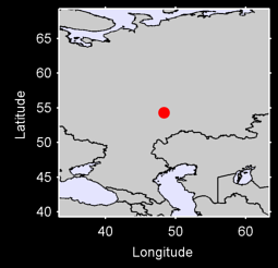 UL'YANOVSK [BARATAEV Local Context Map