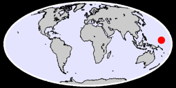 WEATHER SERVICE OFFICE, POHNPEI, CAROLINE IS. Global Context Map