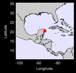 COZUMEL INTL ARPT Local Context Map