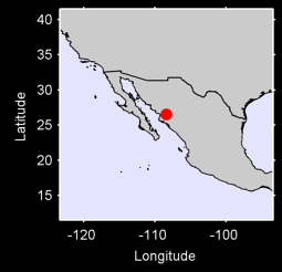EL FUERTE, SINALOA Local Context Map