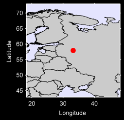 VALDAJ U.S.S.R. Local Context Map