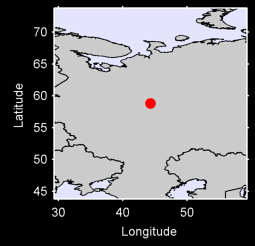 YEKIMTSEVO (KOLOGRIV) Local Context Map