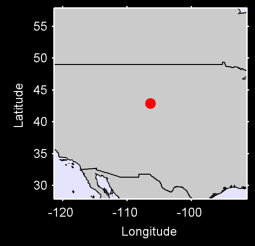 CASPER/NATRONA COUNTY, INTNL, WY. Local Context Map