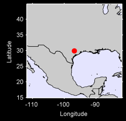 LA GRANGE TEXAS Local Context Map