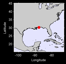 BON SECOUR ALABAMA Local Context Map