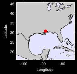 BLACK CREEK MISSISSIPPI Local Context Map