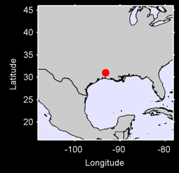 VERNON LOUISIANA Local Context Map