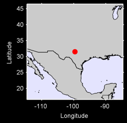 COLEMAN TEXAS Local Context Map