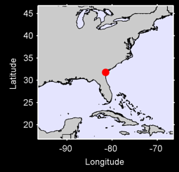 MIDWAY GEORGIA Local Context Map