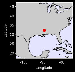 BIENVILLE MISSISSIPPI Local Context Map