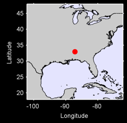 OAKMULGEE ALABAMA Local Context Map