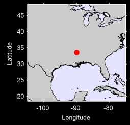 RIDGELAND MISSISSIPPI Local Context Map