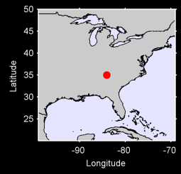 TUSQUITEE NORTH CAROLINA Local Context Map