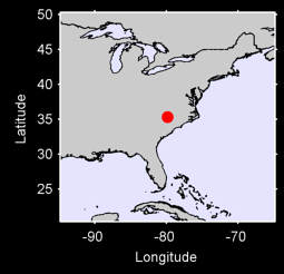 UWHARRIE (TROY) NORTH CAROLINA Local Context Map