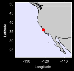 FORT HUNTER LIGGET CALIFORNIA Local Context Map