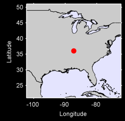 BURNS TENNESSEE Local Context Map