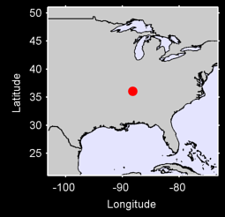 CAMDEN TOWER TENNESSEE Local Context Map