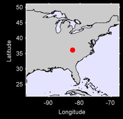 UNICOI TENNESSEE Local Context Map