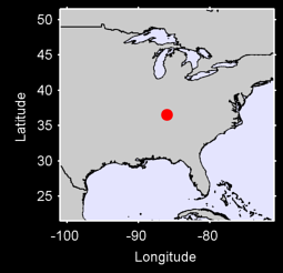 LAFAYETTE WORK CENTER TENNESSE Local Context Map