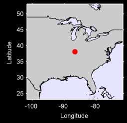 TIPSAW LAKE INDIANA Local Context Map