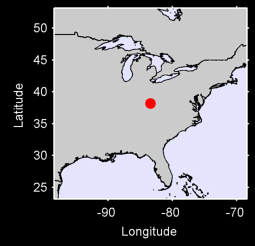 TRIANGLE MTN KENTUCKY Local Context Map