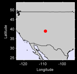 LITTLE DELORES COLORADO Local Context Map