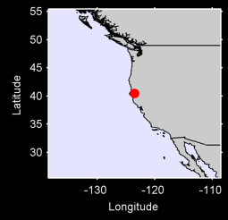 MAD RIVER CALIFORNIA Local Context Map