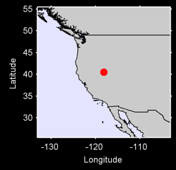 COYOTE CANYON NEVADA Local Context Map