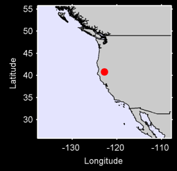 TRINITY CAMP CALIFORNIA Local Context Map