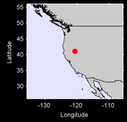 ASH VALLEY CALIFORNIA Local Context Map