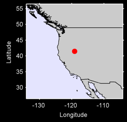 DRY CANYON NEVADA Local Context Map