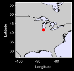 BAILLY INDIANA Local Context Map