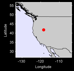 TEXAS SPRINGS NEVADA Local Context Map