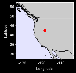 BORAX LAKE OREGON Local Context Map