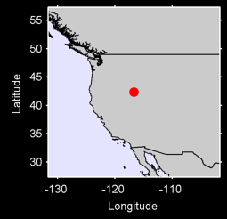 BRACE FLAT IDAHO Local Context Map