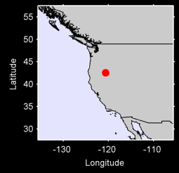 COFFEE POT FLAT OREGON Local Context Map