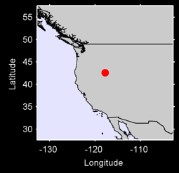 RATTLESNAKE OREGON Local Context Map