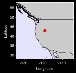 FOSTER FLAT OREGON Local Context Map