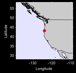 COOS BAY OREGON Local Context Map