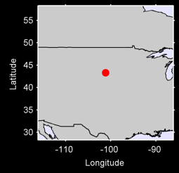 MAGPIE CREEK SOUTH DAKOTA Local Context Map