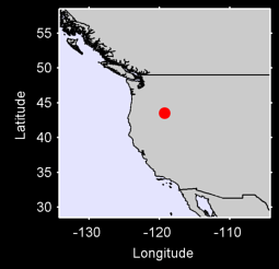 SAGE HEN OREGON Local Context Map