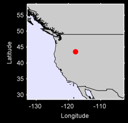 RED BUTTE OREGON Local Context Map