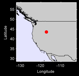 OWYHEE RIDGE OREGON Local Context Map