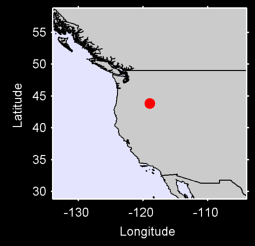 CROW FLAT OREGON Local Context Map